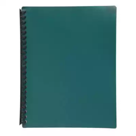 Picture of MARBIG DISPLAY BOOK REFILLABLE 20 POCKET A4 DARK GREEN