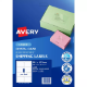 Picture of AVERY 959052 L7565 CRYSTAL CLEAR ADDRESS LABEL LASER 8UP CLEAR PACK 25