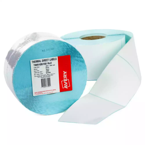 Picture of AVERY 937504 THERMAL ROLL LABEL 105 X 150MM PACK 1000