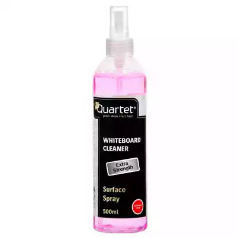 Picture of QUARTET WHITEBOARD CLEANER EXTRA STRENGTH 500ML PINK