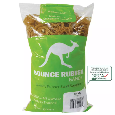 Picture of BOUNCE RUBBER BANDS SIZE 12 500G