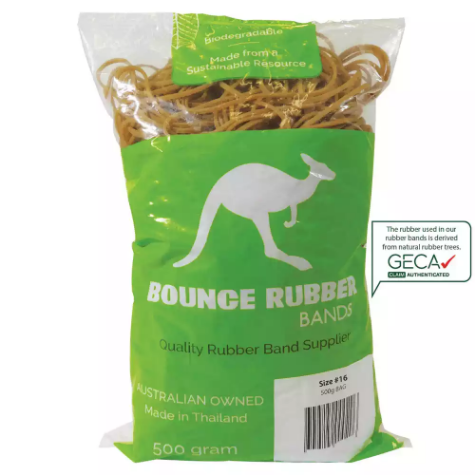 Picture of BOUNCE RUBBER BANDS SIZE 16 500G