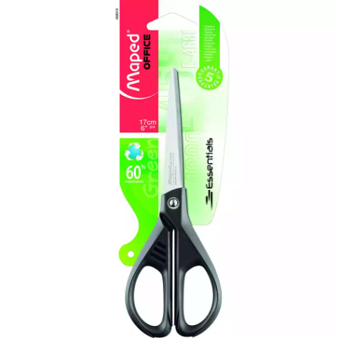 Picture of MAPED ESSENTIALS SCISSORS 170MM BLACK