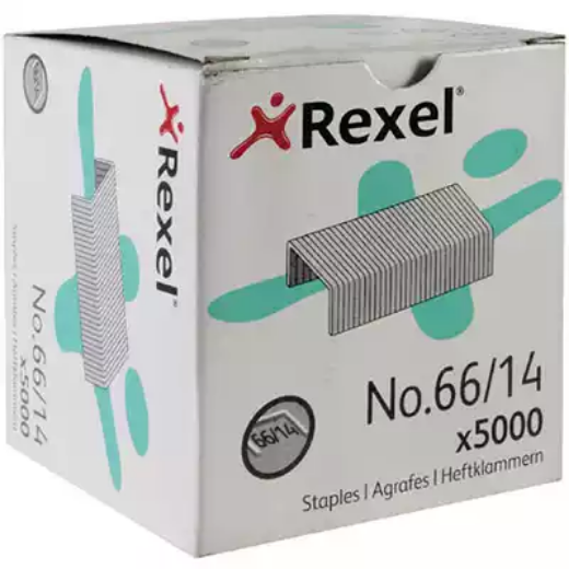 Picture of REXEL GIANT STAPLES SIZE 66 14MM BOX 5000