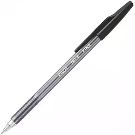 Picture of PILOT BP-S STICK TYPE BALLPOINT PEN FINE BLACK