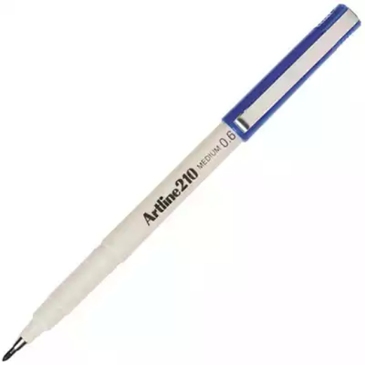 Picture of ARTLINE 210 FINELINER PEN 0.6MM BLUE