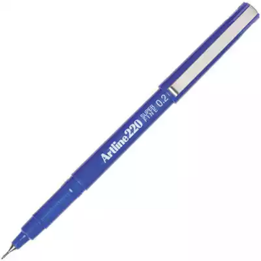 Picture of ARTLINE 220 FINELINER PEN 0.2MM BLUE