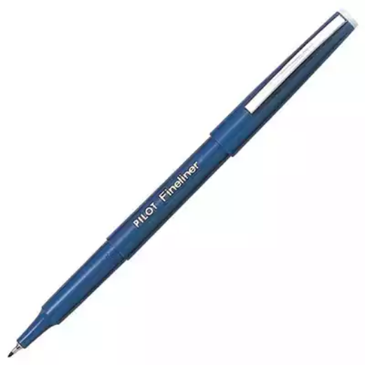 Picture of PILOT FINELINER PEN 0.4MM BLUE