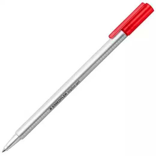 Picture of STAEDTLER 462 TRIPLUS GEL PEN 0.7MM RED BOX 10