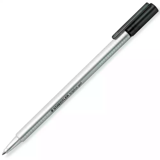 Picture of STAEDTLER 462 TRIPLUS GEL PEN 0.7MM BLACK BOX 10