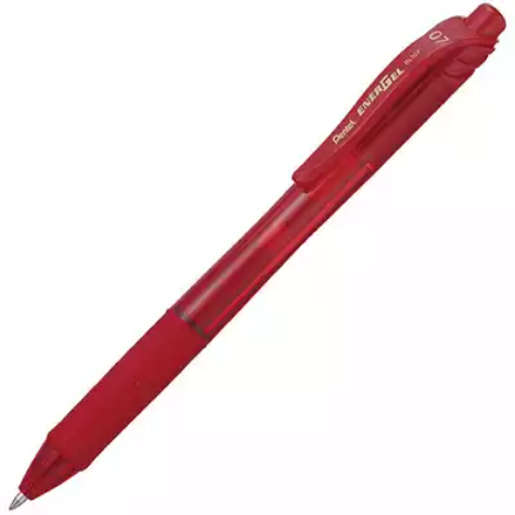 Picture of PENTEL BL107 ENERGEL-X RETRACTABLE GEL INK PEN 0.7MM RED