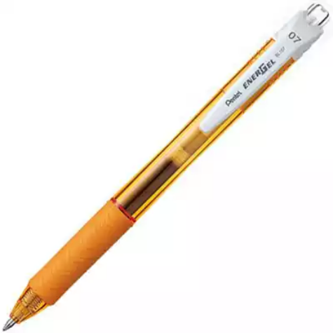 Picture of PENTEL BL107 ENERGEL-X RETRACTABLE GEL INK PEN 0.7MM ORANGE