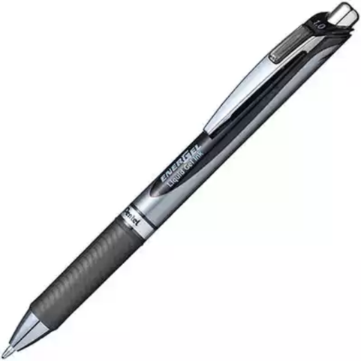 Picture of PENTEL BL80 ENERGEL RETRACTABLE GEL INK PEN 1.0MM BLACK