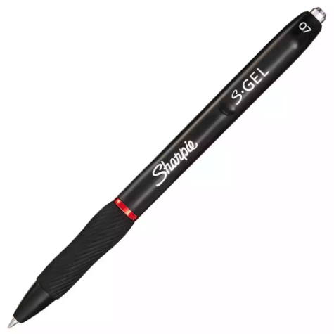 Picture of SHARPIE S-GEL RETRACTABLE GEL INK PEN 0.7MM RED