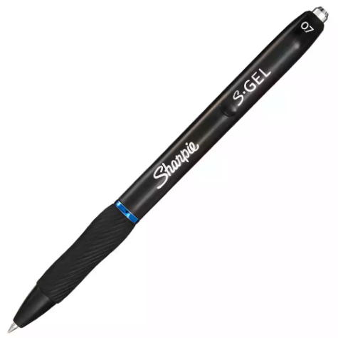 Picture of SHARPIE S-GEL RETRACTABLE GEL INK PEN 0.7MM BLUE