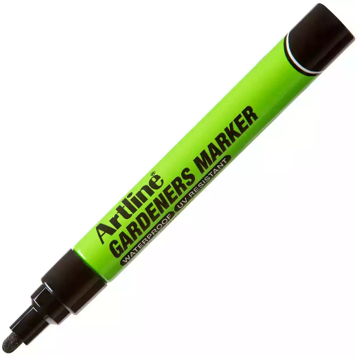 Picture of ARTLINE GARDENERS PERMANENT MARKER BULLET 1.5MM BLACK