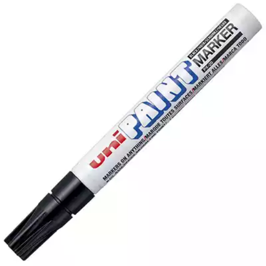 Picture of UNI-BALL PX-20 PAINT MARKER BULLET 2.8MM BLACK