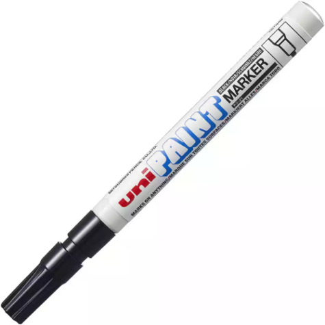 Picture of UNI-BALL PX-21 PAINT MARKER BULLET 1.2MM BLACK