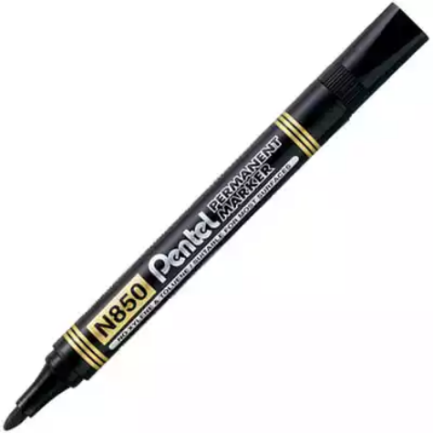 Picture of Pentel Permanent Marker with Bullet Point Tip Black