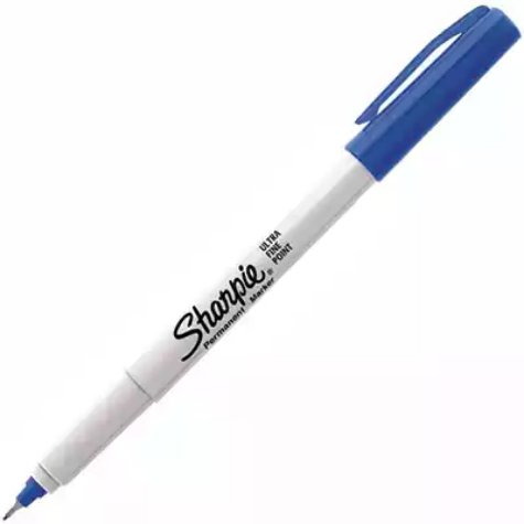 Picture of SHARPIE PERMANENT MARKER BULLET ULTRA FINE 0.3MM BLUE