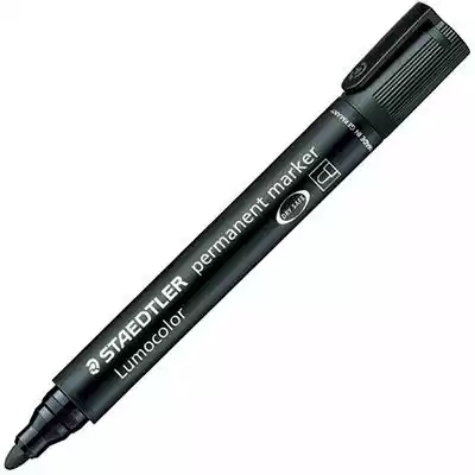 Picture of STAEDTLER 352 LUMOCOLOR PERMANENT MARKER BULLET 2.0MM BLACK