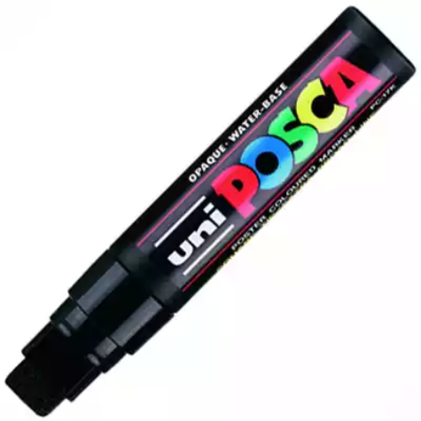 Picture of POSCA PC-17K PAINT MARKER CHISEL EXTRA BROAD 15MM BLACK