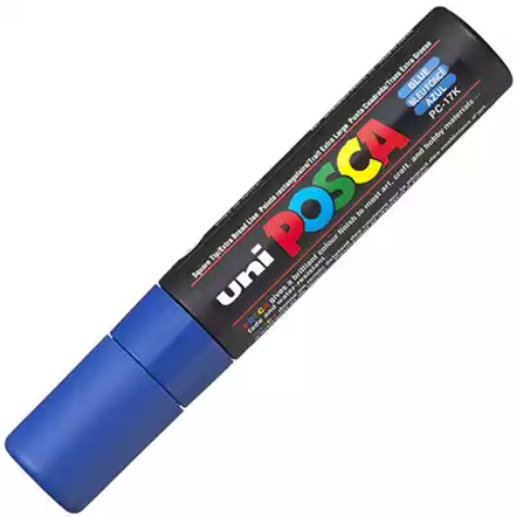 Picture of POSCA PC-17K PAINT MARKER CHISEL EXTRA BROAD 15MM BLUE