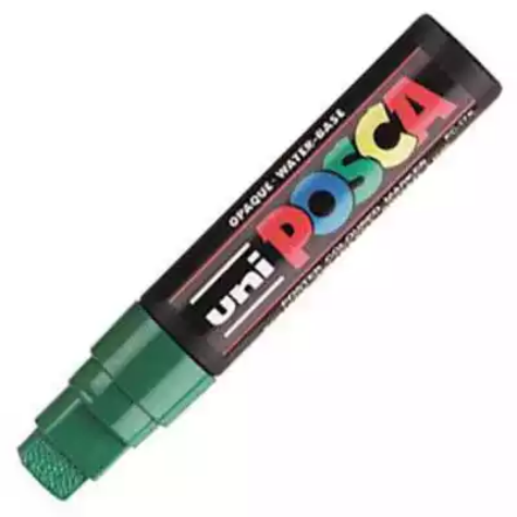 Picture of POSCA PC-17K PAINT MARKER CHISEL EXTRA BROAD 15MM GREEN