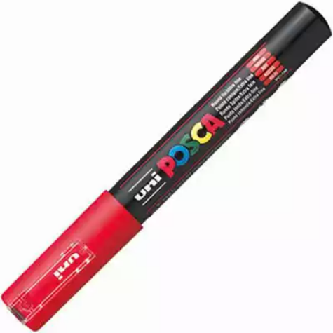 Picture of POSCA PC-1M PAINT MARKER BULLET EXTRA FINE 1.0MM RED