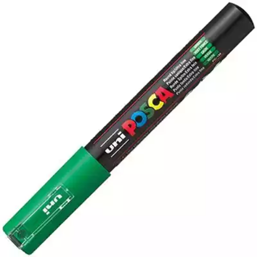 Picture of POSCA PC-5M PAINT MARKER BULLET MEDIUM 2.5MM GREEN