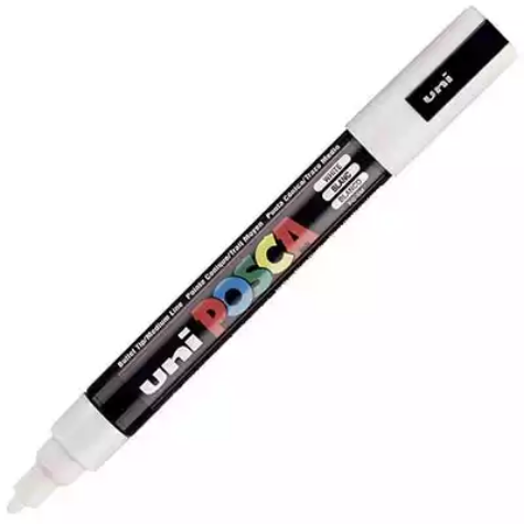 Picture of POSCA PC-5M PAINT MARKER BULLET MEDIUM 2.5MM WHITE