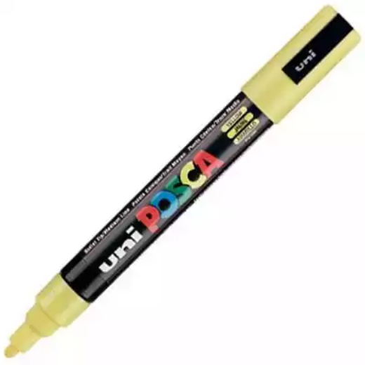 Picture of POSCA PC-5M PAINT MARKER BULLET MEDIUM 2.5MM YELLOW