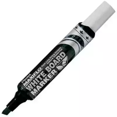 Picture of PENTEL MWL6 MAXIFLO WHITEBOARD MARKER CHISEL 7.0MM BLACK