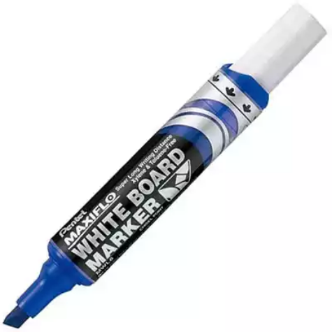 Picture of PENTEL MWL6 MAXIFLO WHITEBOARD MARKER CHISEL 7.0MM BLUE