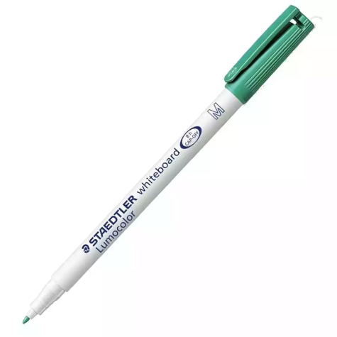 Picture of STAEDTLER 301 LUMOCOLOR WHITEBOARD PEN GREEN BOX 10