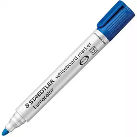 Picture of STAEDTLER 351 LUMOCOLOR WHITEBOARD MARKER BULLET BLUE