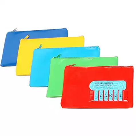 Picture of MARBIG NAME PENCIL CASE 225 X 140MM ASSORTED COLOUR