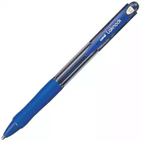 Picture of UNI-BALL SN100 LAKNOCK RETRACTABLE BALLPOINT PEN 1.4MM BLUE