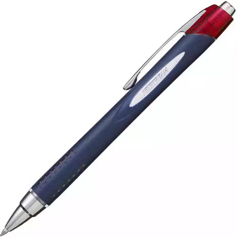 Picture of UNI-BALL SXN217 JETSTREAM RETRACTABLE ROLLERBALL PEN 0.7MM RED