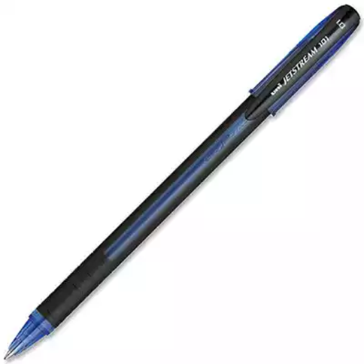 Picture of UNI-BALL 101 JETSTREAM ROLLERBALL STICK PEN 1.0MM BLUE