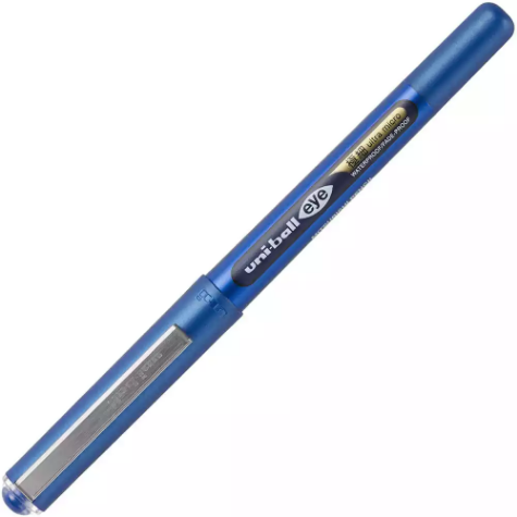 Picture of UNI-BALL UB150-038 EYE LIQUID INK ROLLERBALL PEN 0.38MM BLUE