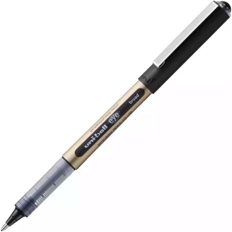 Picture of UNI-BALL UB150-10 EYE LIQUID INK ROLLERBALL PEN 1.0MM BLACK