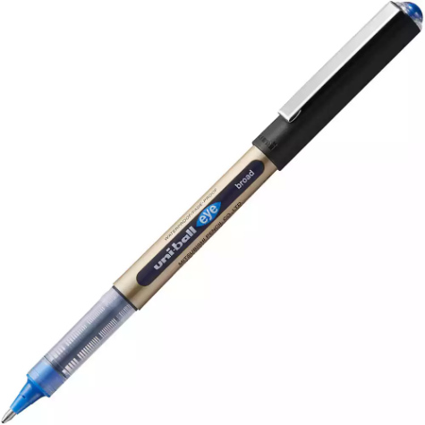 Picture of UNI-BALL UB150-10 EYE LIQUID INK ROLLERBALL PEN 1.0MM BLUE