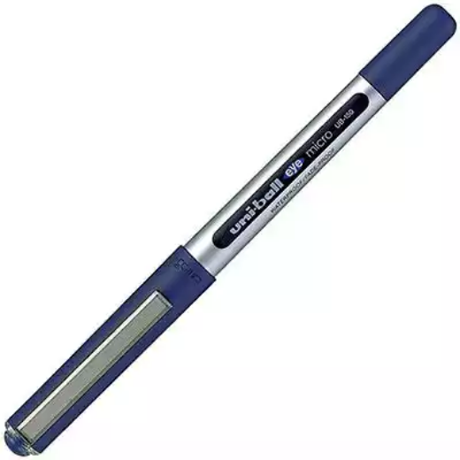 Picture of UNI-BALL UB150 EYE LIQUID INK ROLLERBALL PEN 0.5MM BLUE