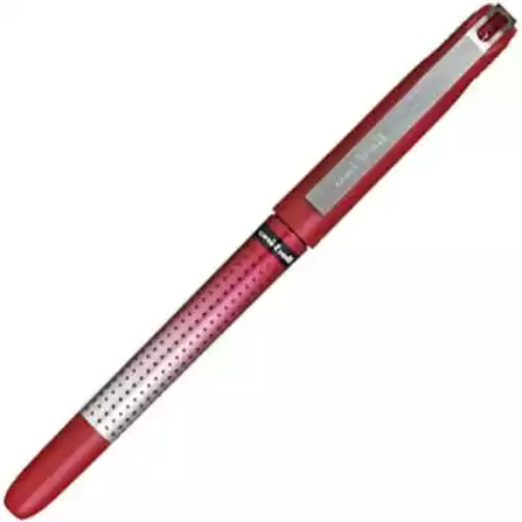 Picture of UNI-BALL UB-185 EYE NEEDLE LIQUID INK PEN 0.5MM RED