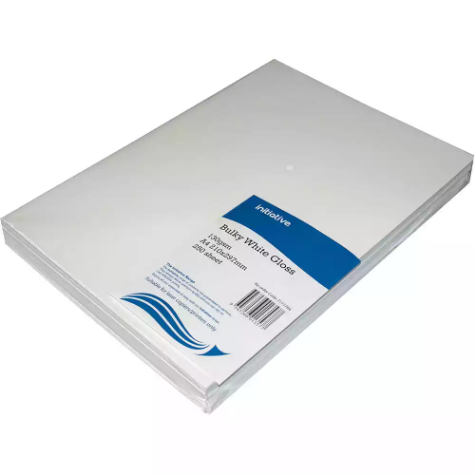 Picture of INITIATIVE A4 DIGITAL COATED COPY PAPER GLOSS 130GSM WHITE PACK 250