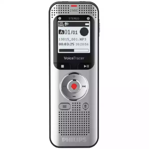 Picture of PHILIPS DVT2050 VOICE TRACER AUDIO RECORDER SILVER BLACK