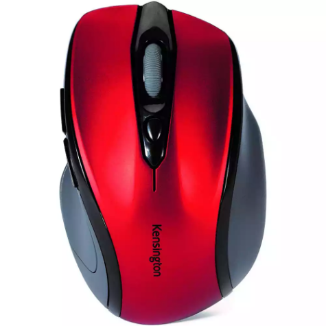 Picture of KENSINGTON PRO FIT MOUSE WIRELESS MID SIZE RUBY RED