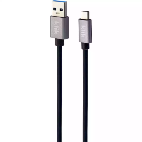 Picture of KLIK USB TYPE-A MALE TO USB-TYPE-C MALE USB3.0 CABLE 1200MM