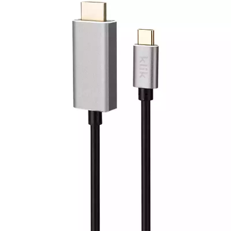 Picture of KLIK USB TYPE-C MALE TO HDMI MALE CABLE 4K2K 2M